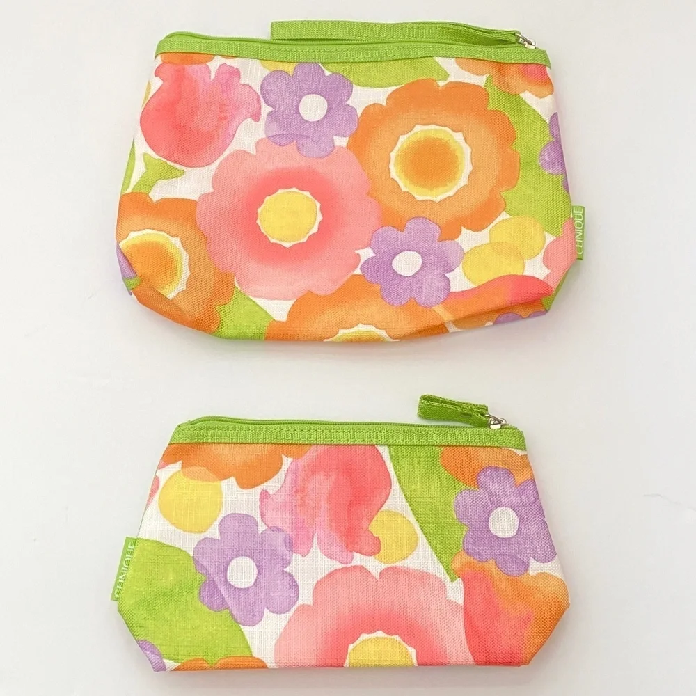 Clinique (Set of 2) Cosmetics Bags NWOT